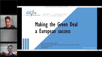 Webinar | EU Green Deal: an innovative path to reach a low carbon Europe?