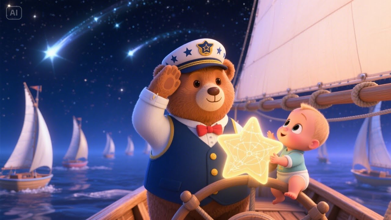 Hush a Bye, Little Star Baby | Gentle Lullaby for Babies | Soothing Bedtime Song