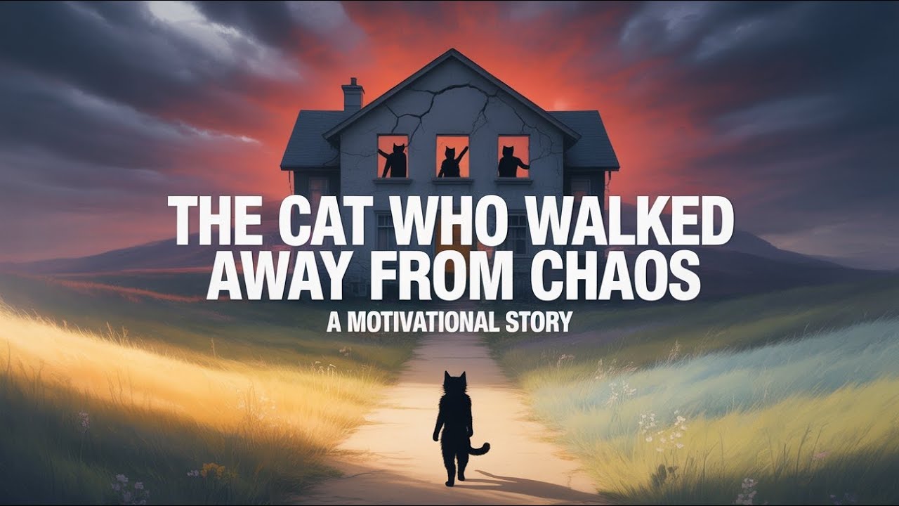 The Cat Who Walked Away From Chaos | A Motivational Story 