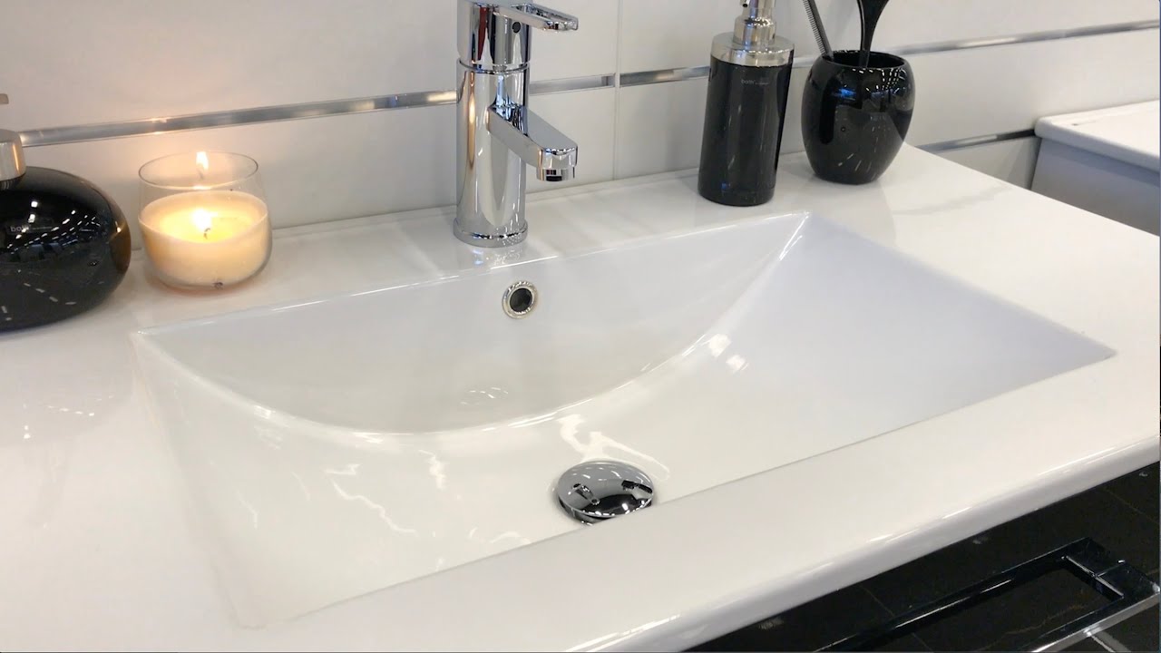 Bath Deluxe badmøbelsæt Camden sort