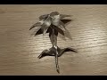 Цветок из фольги своими руками - DIY foil flower