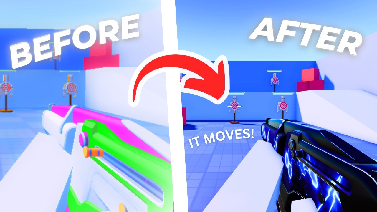 How to make an ANIMATED SKINS SYSTEM in the NEW ROBLOX FPS TEMPLATE ...
