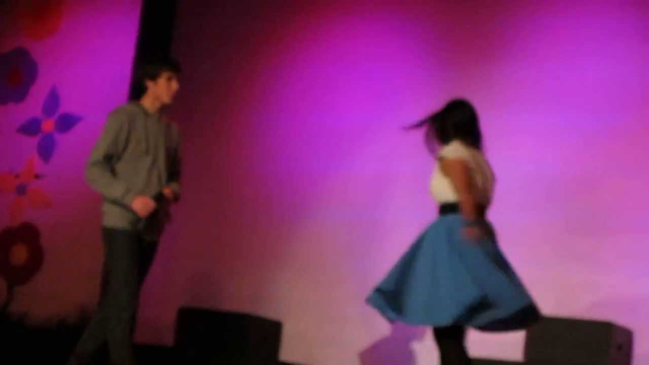 Tiara & Jack at ADHS 2013 UPA "Lost" performance "A Whole New World