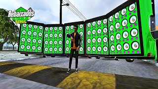 REBAIXADOS ELITE BRASIL | MONTEI UM PAREDÃO DE GRAVE COM 5 F250 PRA COMPETIR COM A CARRETINHA screenshot 2