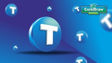 3d icon design in coreldraw by  coreldraw school