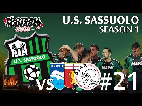 EUROPA LEAGUE KNOCKOUT STAGE! (SASSUOLO FM17 PLAYTHROUGH #21)