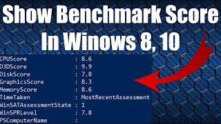 What's Your Computer's "Secret" Benchmark Score? Windows 8, 10