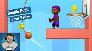 Doodle Dunk Game Review | Mobile Android, Ios Levels Gameplay screenshot 1