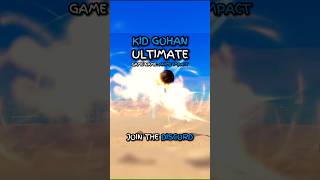 KID GOHAN ULTIMATE IN ANIME IMPACT! #roblox #anime #animegames #gaming #fyp