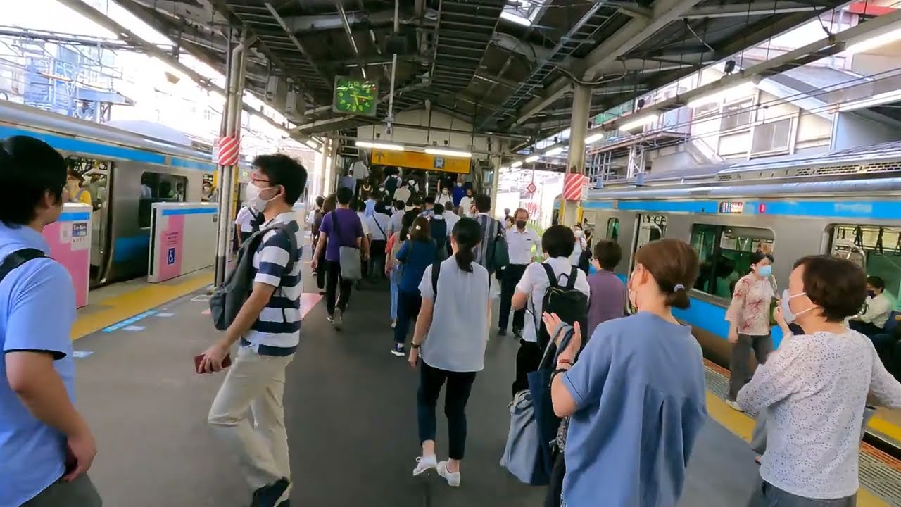 Kamata Station JK17 JR Keihin Tohoku Line Walks Tokyo Railways Kamata Station JK17 JR Keihin Tohoku Line Walks Tokyo Railways