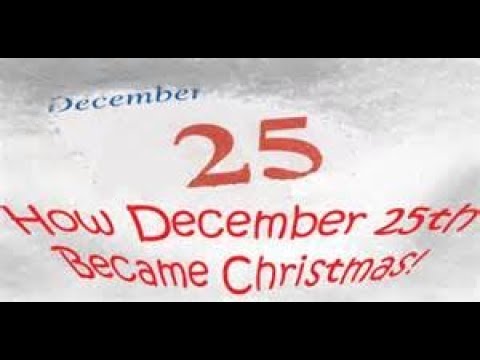 December 25th your celebrating NIMROD'S BIRTHDAY NOT JESUS 