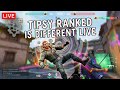 TIPSY RANKED 😵‍💫 Playing Aggressive or Defensive? | Valorant Ranked Live | @VinZ_1 #jett #neon