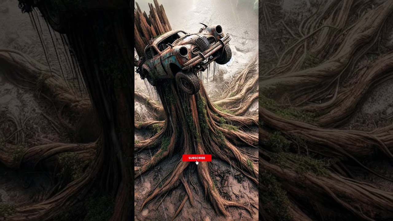 Discovered an Abandoned Car | Horror Scenery 