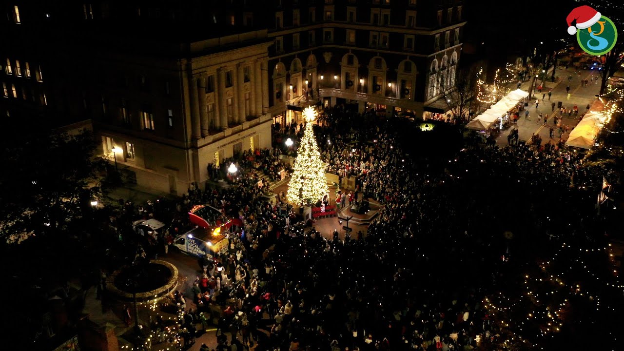 City of Greenville, SC Night of Lights YouTube