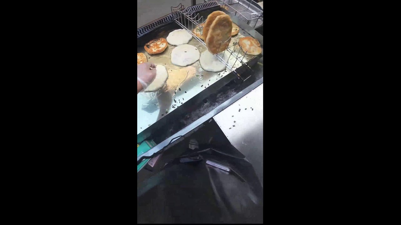 First-Person Oil Pancake Frying | Crisp Golden Breads | No Commentary