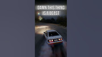 AE86 is a Beast! 💨 Drift Session 🚗💨 #projectmiata #jdm #initiald #cartok #miata #forzahorizon5