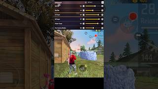 Free Fire Headshot Setting After Ob53 Update 2026⚡Best Sensitivity settings ⚙️|Sensitivity setting