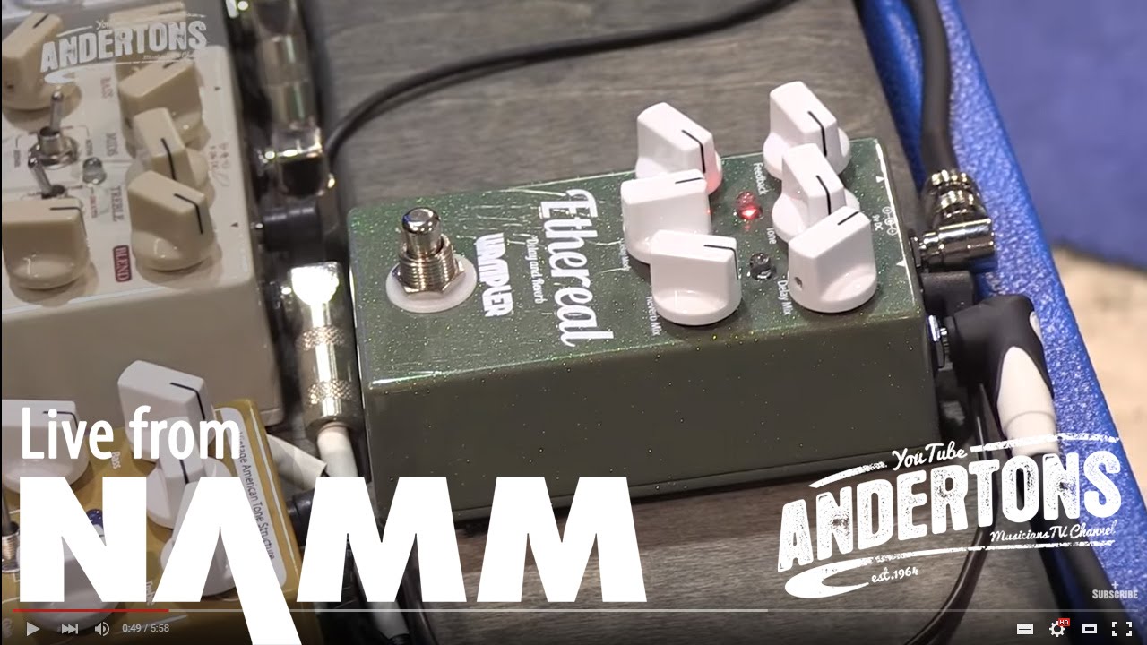 Wampler Ego Comp Mini & Ethereal Delay/Reverb Pedal Demo! YouTube