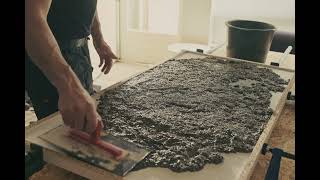 Accidental ASMR: Building Concrete Wall Panels
