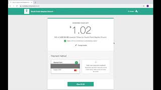 Giving Through Pushpay