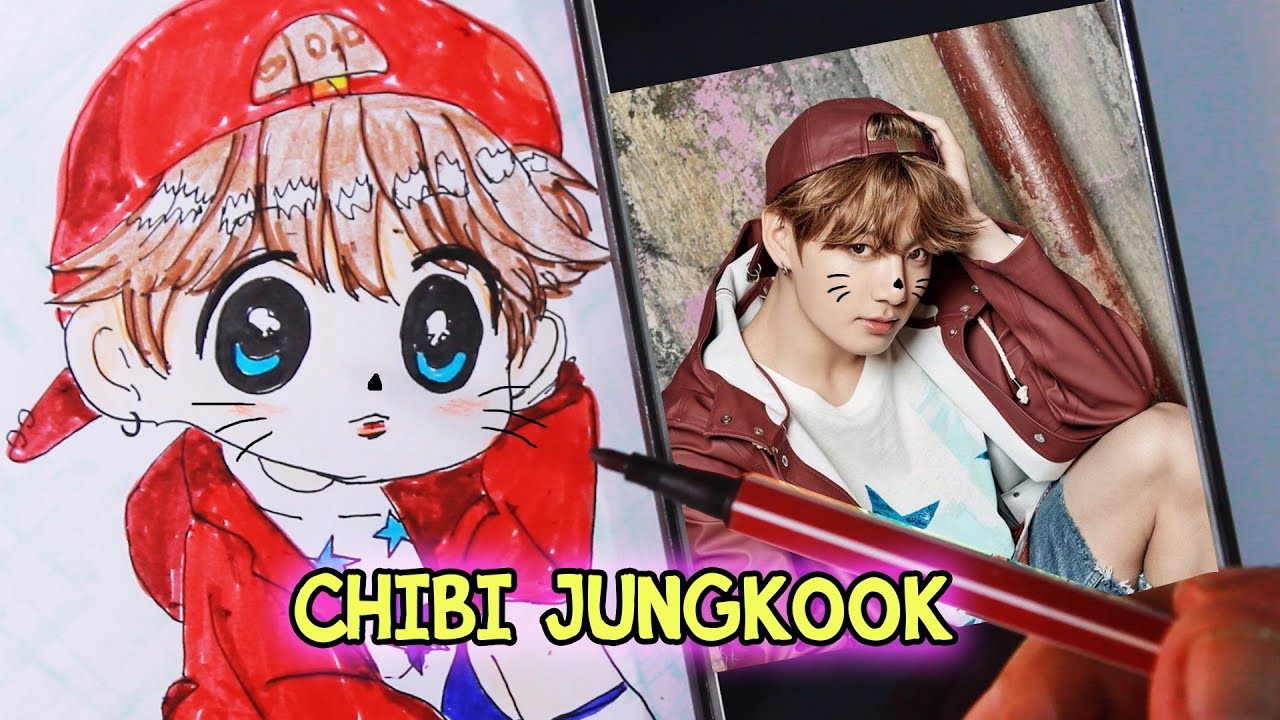 Chibi BTS Jungkook Fanart by colamolaaa on DeviantArt