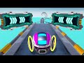 Space rolling balls race gameplay speedrun level 95