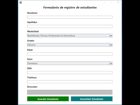 Repaso Creación GUI de Formularios en JAVA - YouTube
