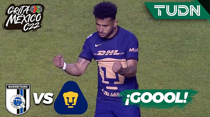 ¡CON UNO MENOS! Gol de Rogério | Querétaro 1-3 Pumas | Grita México C22 - J2 | TUDN