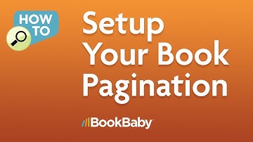 How To Setup Your Book Pagination - BookBaby