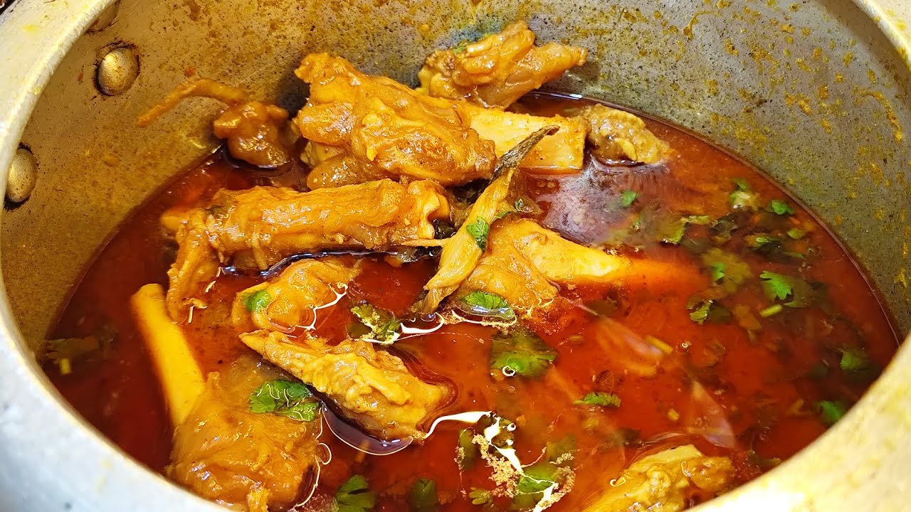 Korme jaisa BAKRE KE PAAYE KA SAALAN, meri ammi ke style mein🤤| पाए बनाने का आसान तरीका | 