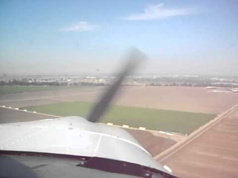 Landing at Tulare KTLR