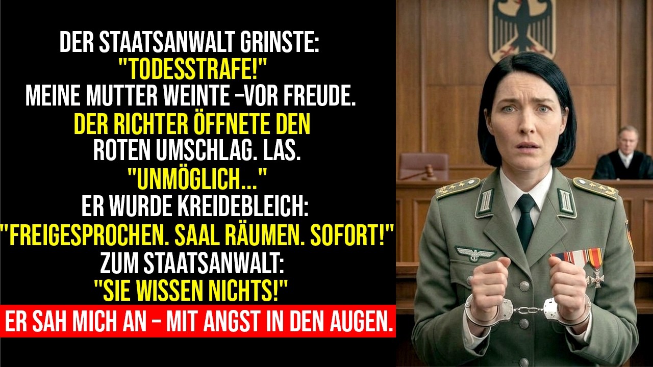 Sie dachten, ich würde verurteilt werden – bis der Richter den vertraulichen Umschlag las...