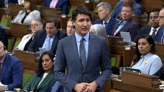 Trudeau says his government supports unionized workers as strike begins
