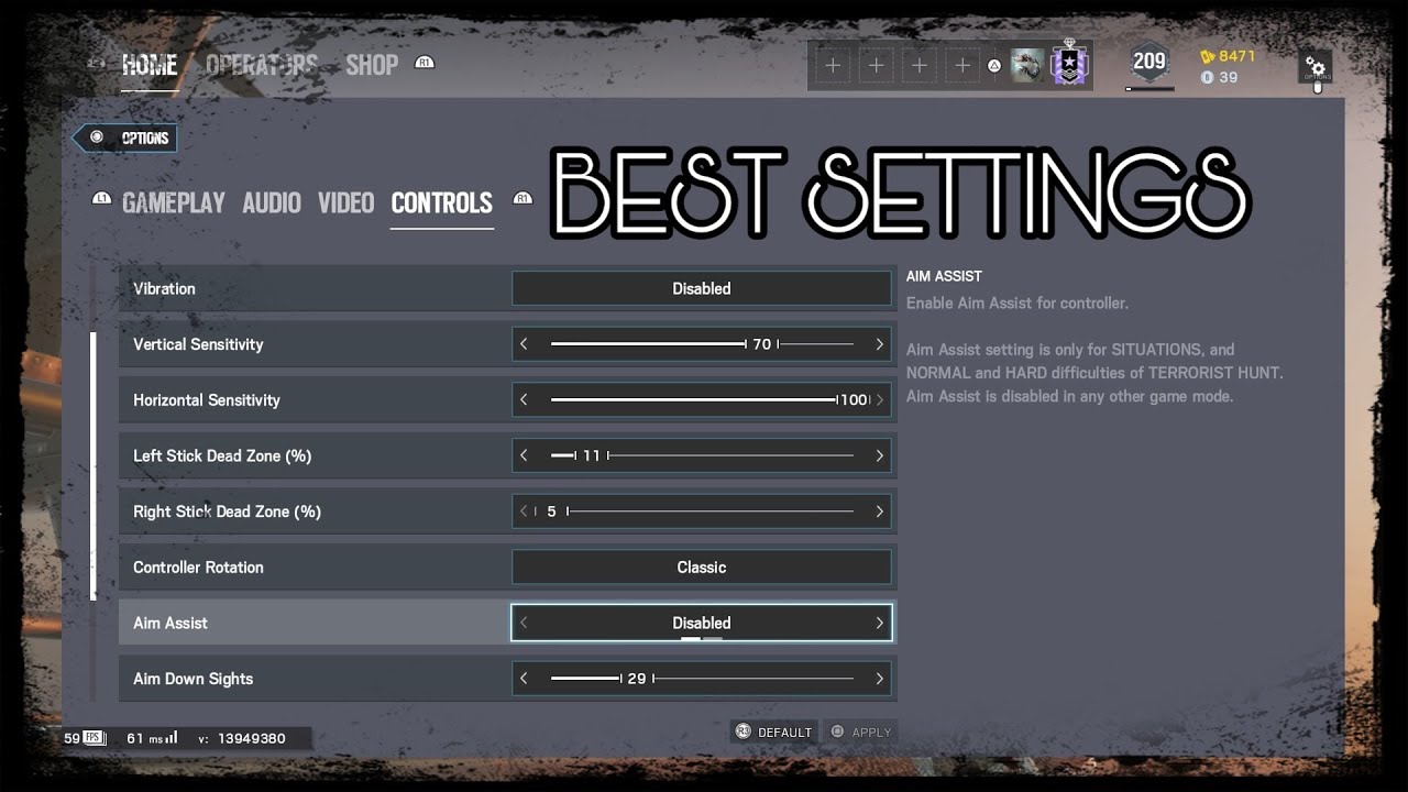 BEST PS4 DIAMOND SETTINGS Fragmovie YouTube