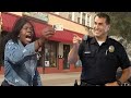the ANGRIEST lady I've ever seen on a traffic stop
