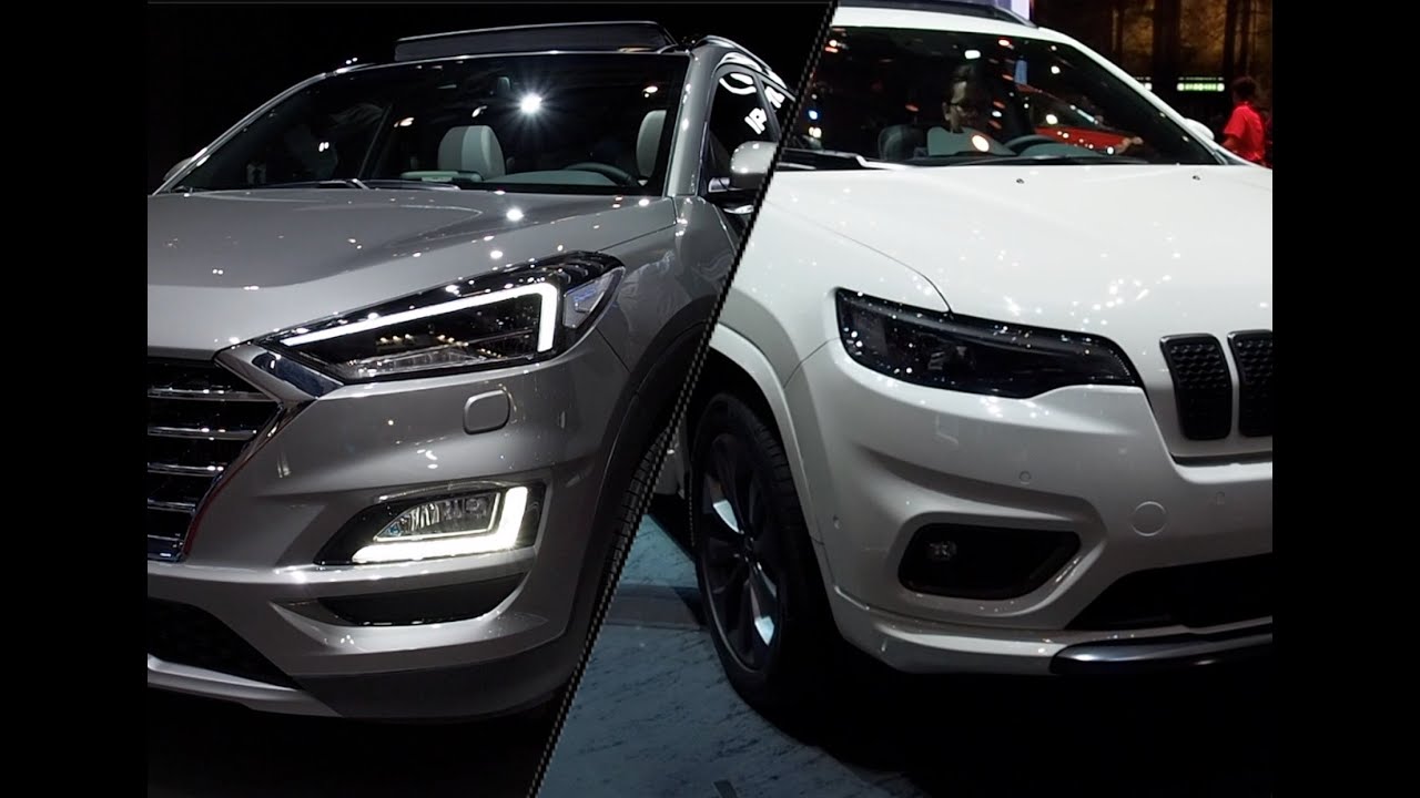 Jeep Cherokee 2020 vs. Hyundai Tucson 2020 - YouTube