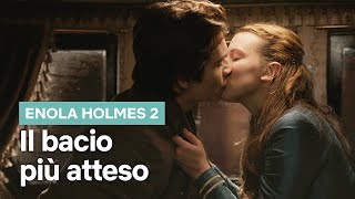 IL BACIO tra ENOLA e LORD TEWKESBURY in ENOLA HOLMES 2 | Netflix Italia