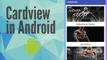 Android - Cardview tutorial