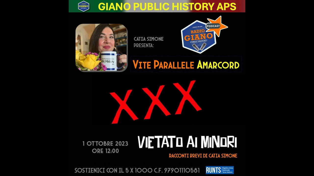 VP AMARCORD | XXX VIETATO AI MINORI di Catia SIMONE