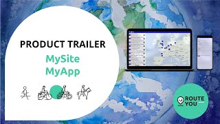 MySite | MyApp: your own website and app with RouteYou screenshot 1