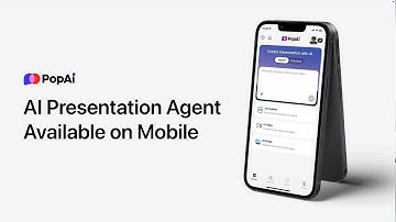 PopAi — Your AI Presentation Agent, Now on Mobile