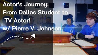 🎬 Actor's Journey: From Dallas Student to Tyler Perry Studios! 🎬 | Lights, Camera, Action!