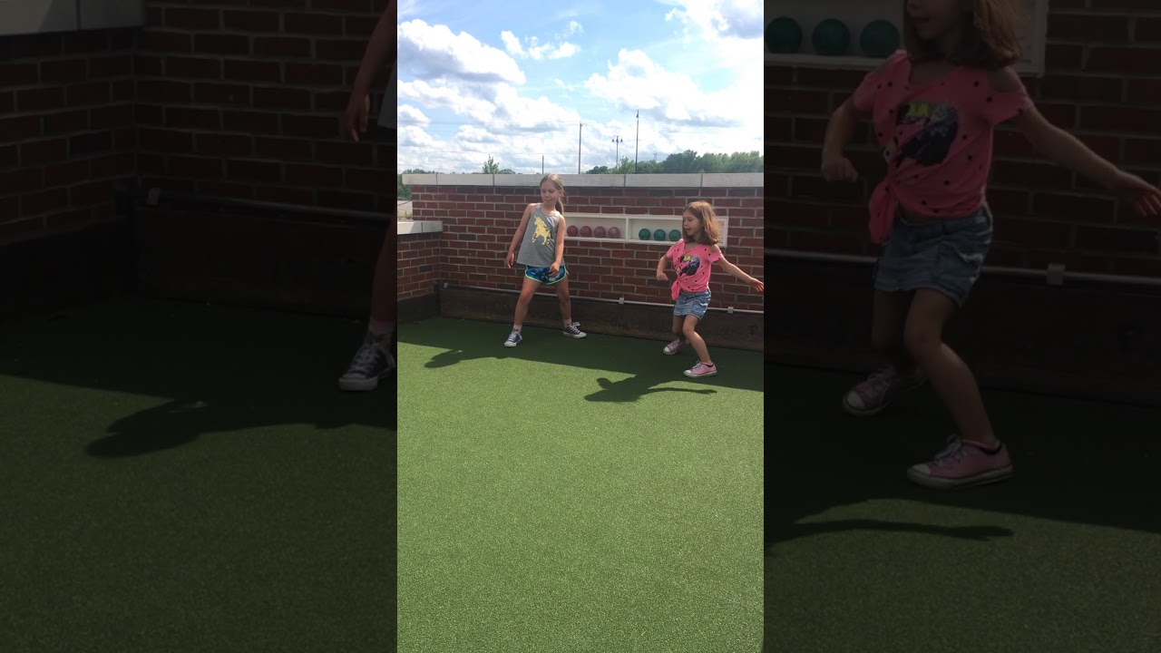 Playing bocce ball YouTube