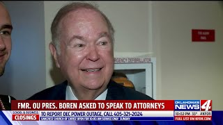 David Boren asked to speak to lawyers investigating claims of misconduct