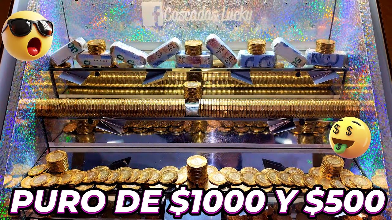 Mis Últimas Monedas Me dieron la VICTORIA 💲💲💲💲 Juego de Cascada de 4 Niveles $10 pesos 