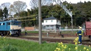 西濃鉄道 EF64連結