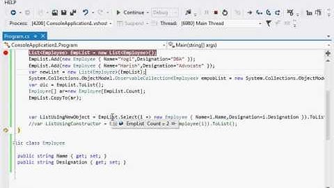 Copy list to another list without using foreach loop in C# Fixed