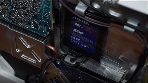 Installing an SSD into a Late 2006 iMac