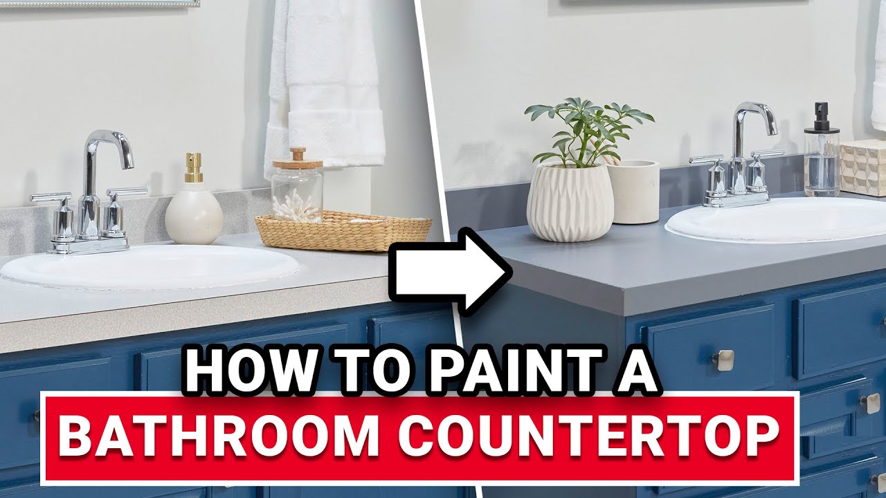 How To Paint A Bathroom Countertop - Ace Hardware 