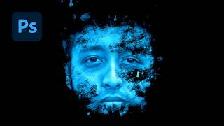 Paint Splash Face Effect in Photoshop screenshot 4